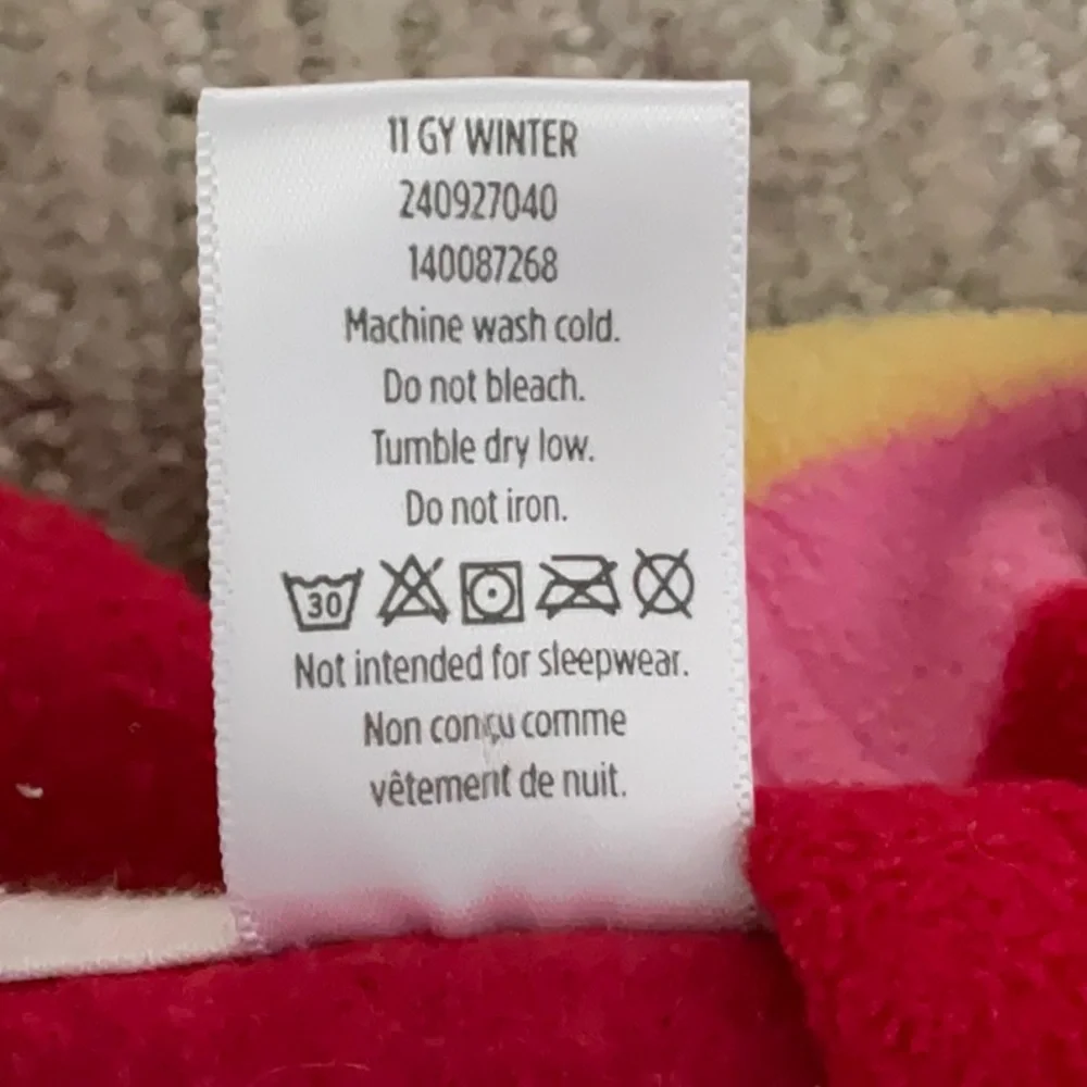 Gymboree Lightweight Hooded Fleece Jacket Size 4-5T Kidcore Nostalgic Playwear
